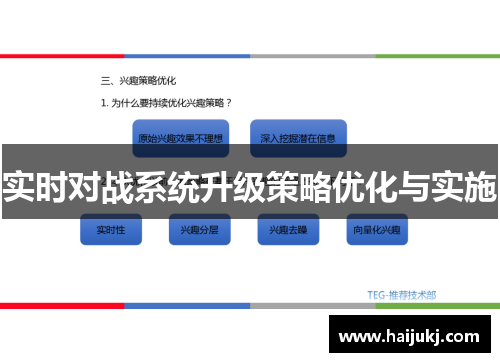 实时对战系统升级策略优化与实施